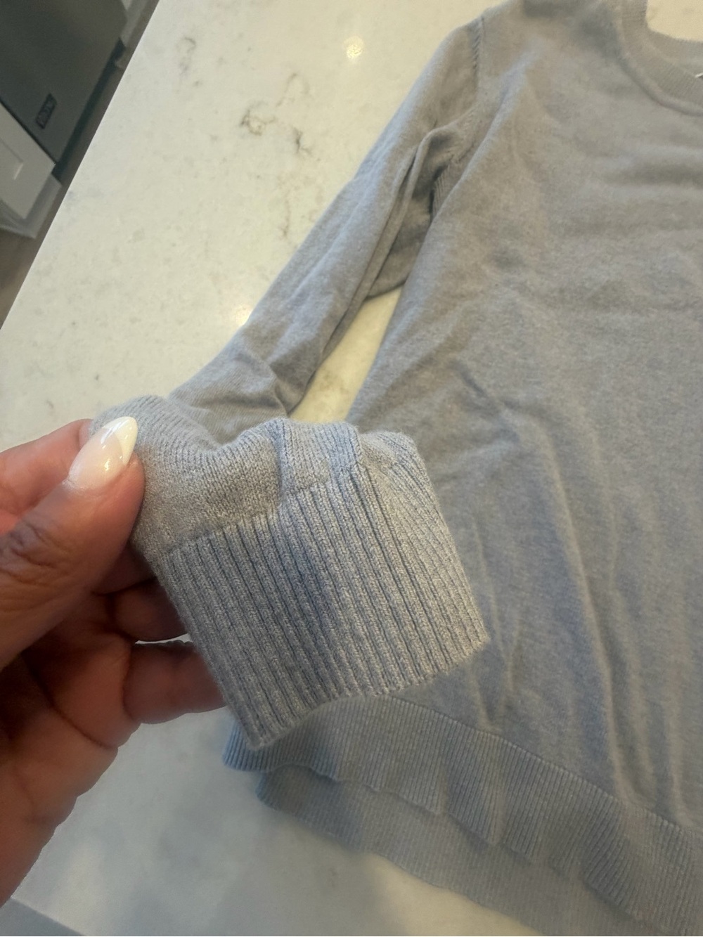 SOUTHERN TIDE Classic Crewneck Women's Sweater in Light Gray! S - Picture 6 of 6